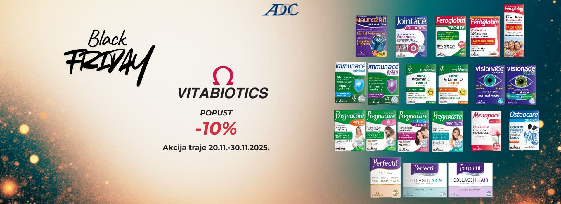 Vitabiotics BF dani 11/25 brend - Srbotrade